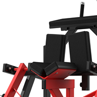 Presse à jambes linéaire commerciale avec rail vertical droit pour entraînement complet du bas du corps – Équipement de gym RS-1030