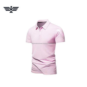 Chemise de performance pour homme, couleur unie personnalisable |   T-shirt de sport à manches courtes avec poche, idéal pour le golf |   Formal Anti-Wrinkle Coton/Polyester - Product Image 6