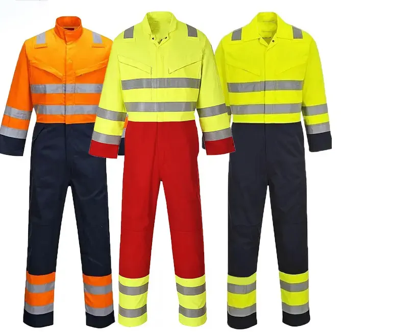 Großhandel hochwertige Bauschutzkleidung Uniformkleidunghemden reflektierendes Hi-Vis Arbeitshemd und -Hose / Großhandel Sicherheit