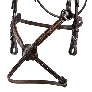 Bride fantaisie de style occidental de haute qualité pour cheval Boucles en acier inoxydable Équipement d'équitation - Product Image 3