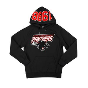 Sudadera con capucha Clark Atlanta University Panthers 1988 1865 Solid Lined 1988 1865 Tribute Mascot Logo Custom Collegiate Apparel Unisex - Product Image 1