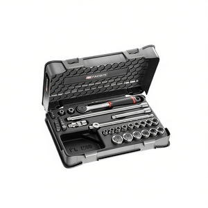 ชุดซ็อกเก็ตและดอกไขควงเฟคอม 35 ชิ้น ขนาด 3/8 นิ้ว เมตริก 6 จุด - Product Image 2