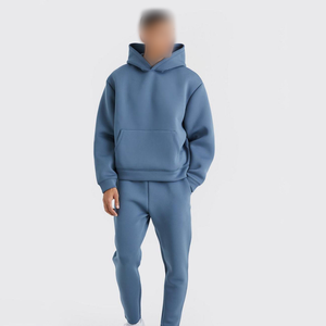 High Street Mejor diseño Logotipo personalizado Chándales de ajuste holgado de alta calidad Logotipo personalizado Ropa deportiva para correr Chándal Traje para correr - Product Image 1