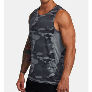 Camisetas de Tirantes para Hombre de Calidad de Exportación, Ropa Deportiva para Gimnasio, Venta al por Mayor Directa de Fábrica, Chaleco Deportivo sin Mangas - Product Image 3