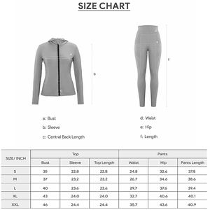 Conjunto Deportivo de Felpa Personalizable para Mujer, Talla Grande, 2 Piezas, Hecho a Medida Directo de Fábrica - Product Image 6