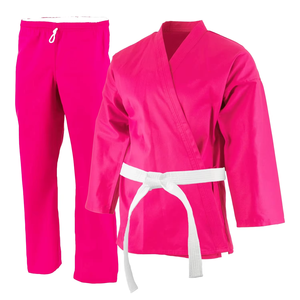 ชุดยิวยิตสูคุณภาพสูง ราคาโรงงาน ผลิตจากโพลีเอสเตอร์/คอตตอน สีขาว น้ำหนัก 220 กรัม ระบายอากาศได้ดี น้ำหนักเบา ชุดคาราเต้ ยูนิเซ็กซ์ รับสกรีนโลโก้ - Product Image 1