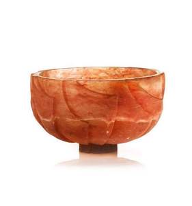 Ensaladera Redonda de Resina con Borde Ondulado Tradicional de Primera Calidad con Acabado Brillante, Elegante Pieza Decorativa para Comedor y Sala de Estar - Product Image 1