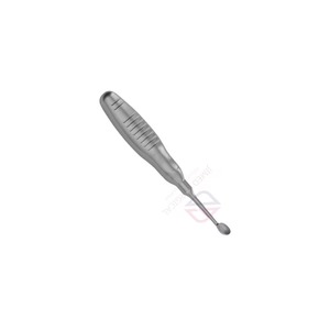 Curette osseuse droite VOLKMANN 180 mm, 10 mm, ergonomique, en acier inoxydable, outil chirurgical manuel, certifié CE, classe I, non stérile pour - Product Image 2