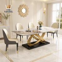 Ensemble de meubles de salle à manger de luxe Vantel pour villa, hôtel, appartement et projets de maisons entières - Fournisseur d'usine
