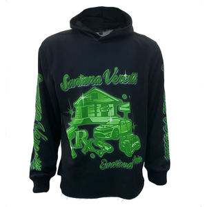 Sudadera con capucha lavado ácido al por mayor 100% algodón invierno Casual OEM proveedor disponible varios colores impresión personalizada/bordado - Product Image 1