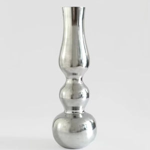 Durable Aluminium Flower <b>Vase</b> with <b>Unique</b> Design for Weddings Arties and Elegant Decorations - Product Image 1