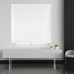 Stores enrouleurs occultants Well Home - Blanc cassé, 180 x 175 cm (largeur x longueur) / Taille du tissu 177 x 170 cm - Product Image 6