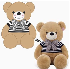 BEST SELLING Custom Brown Teddy Bear Plush Toy Fashion Big Size Soft Stuffed Animal for <b>Kids</b> Gift for <b>Couch</b> Sofa Office Bed H-P - Product Image 1