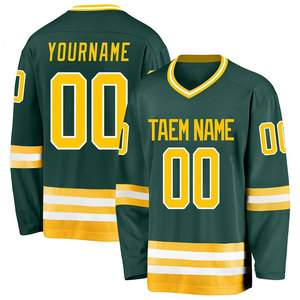 Camisetas de hockey sobre hielo personalizadas con detalles de tela MOQ bajo Envío mundial Perfecto para todas las estaciones Precio directo de fábrica - Product Image 1