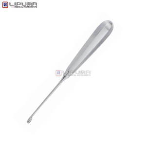 HALLE Instruments médicaux chirurgicaux orthopédiques manuels Curette osseuse pour grattage chirurgical et débridement Norme de sécurité-MOL - Product Image 5