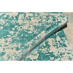 Tapis classiques personnalisés noués à la main en laine verte persane, tuftés au mur, nouveau motif abstrait pour un usage domestique - Product Image 5