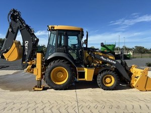 Chargeuse-pelleteuse JOHN DEERE 315SL neuve/d'occasion 2023 avec une charge nominale de 9 tonnes, une puissance de 75 kW, pompe hydraulique et roulement inclus - Product Image 2