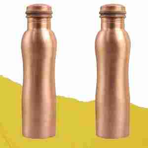 Bouteille d'eau artisanale en cuivre antique Verres pour enfants de haute qualité Vente chaude en Inde - Product Image 2