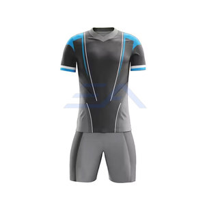 Uniforme de Fútbol para Hombre de Talla Grande, Transpirable, 100% Poliéster, Sin Costuras, de Secado Rápido, Personalizable, al por Mayor, Sostenible - Product Image 2