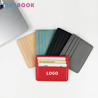 Portefeuille court en cuir PU anti-RFID, fin et pliable, avec doublure satinée, fermeture ouverte, personnalisable, tendance pour homme – Offre Spéciale