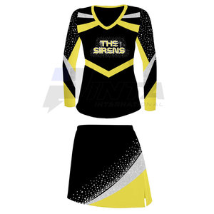 Fornitura diretta <span class=keywords><strong>In</strong></span> fabbrica di uniformi da Cheerl Girl su misura uniformi da cheerleader pesanti - Product Image 3