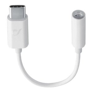 Adaptador de audio tipo C a conector de 3,5 mm, macho a hembra, de 0,1 m, para conexión de auriculares y música - Product Image 1