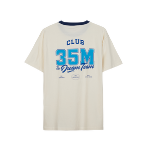 Alta calidad de longitud recortada Box Fit hombres camiseta de gran tamaño logotipo personalizado pantalla en blanco 100 algodón 260GSM - Product Image 6