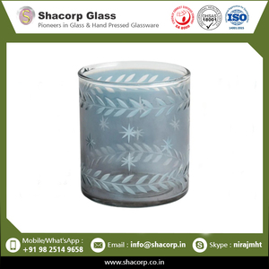 Votives modernes en verre lustré soufflé à la main Décoration intérieure Votives en verre de luxe disponibles à la taille personnalisée - Product Image 2