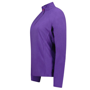 Veste en polaire à fermeture éclair unique, douce, chaude et isolante pour femmes, durable, respirante, coupe moderne, vêtements décontractés, col montant - Product Image 4