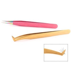 แหนบขนตาปลอมดีไซน์เฉพาะโลโก้แบบปรับแต่งได้ - Product Image 4