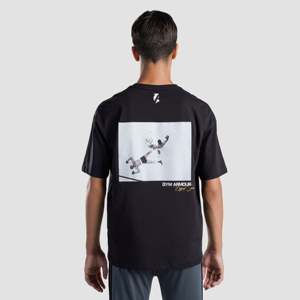 Camiseta Dominant Youth Fitness Apparel en color negro - Product Image 1