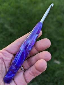 Qualité meilleure vente résine matériel artisanal aiguille à tricoter fil armure Crochet crochets pour tricot à la main conception Simple - Product Image 2