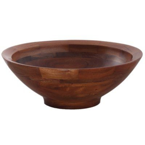 Ensaladera Redonda de Madera Natural Hecha a Mano, Vajilla de Madera Maciza Ecológica para Servir, Decoración de Cocina y Hogar a Excelente Precio - Product Image 6