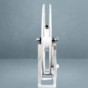 Aluminio Natural 300 PSI Soporte en tierra Aviación Carrete de manguera de una sola envoltura Durable 12V 500W Manguera de 2 pulgadas OEM ODM OBM Exportación - Product Image 5