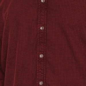 Camisa Casual a Cuadros de Algodón Estilo Bávaro 2025, Camisa de Vestir Tejida, Servicio de Diseño de Ropa OEM - Product Image 4