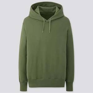 Sweats à capuche en éponge française personnalisés pour hommes pull-over surdimensionné Streetwear respirant thermique hiver homme sweats à capuche - Product Image 3