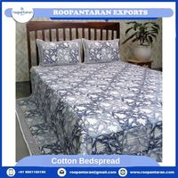 Dernière collection de draps de lit en coton 200TC imprimé floral Jaipuri, écologiques, toutes saisons, confortables, pour la décoration de la maison, avec 2 housses de coussin