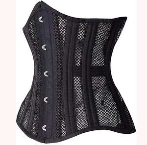 Sexy Style <b>Women</b> Corset Waist <b>Trainer</b> <b>cheap</b> rate breathable comfortable best selling product slimming wear <b>Black</b> Color For Girls - Product Image 4