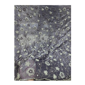 Listo para stock Nuevas cuentas hechas a mano actualizadas Tela de seda importada para hacer vestidos de novia 100% Tela de seda - Product Image 1