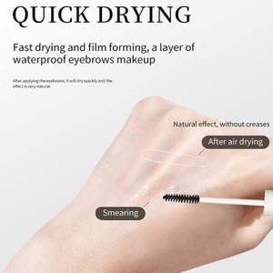 Thấp moq nhãn hiệu riêng không thấm nước rõ ràng Brow Gel mạnh mẽ giữ tạo kiểu lông mày sáp đóng băng khoáng mắt Brow xà phòng - Product Image 6