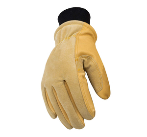 ถุงมือทำงานหนังวัวแบบแยกสำหรับทุกเพศ,ถุงมือหนังป้องกันสำหรับใส่ทำงาน - Product Image 1