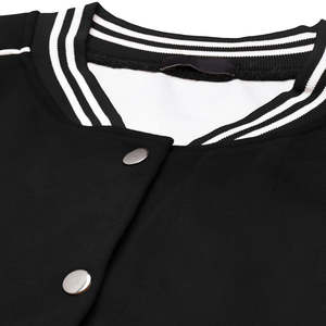 Custom Design Quilted Streetwear Women Varsity Jacket Top Ranking Product Casual Wear Windproof Women Wool Varsity Jackets - Product Image 6