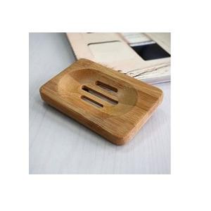 Porte-savon et plateau en bois naturel écologique, compatible lave-vaisselle, durable, fabriqué en Inde - Product Image 5