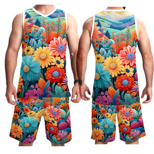 Meilleure vente de haute qualité BSCI Polyester basket-ball uniforme ensemble XS taille Sublimation impression mode vêtements de sport superbe qualité - Product Image 3