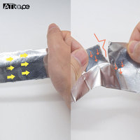 De Qualité supérieure À Usage Général Bouclier Thermique Ruban D'aluminium Résistant À-Bon pour CVC, Conduits D'air
