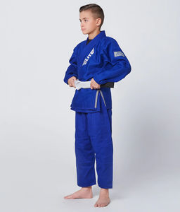ชุดเครื่องแบบศิลปะการต่อสู้สำหรับเด็ก jujitsu kimono BJJ GI ชุดยูโดคาราเต้ - Product Image 5