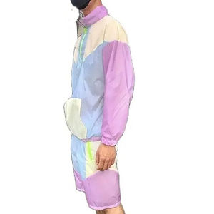 Conjunto Cortavientos para Hombre con Tela Ligera y Elástica para Correr, Senderismo, Viajes y Actividades Diarias de Fitness - Product Image 6