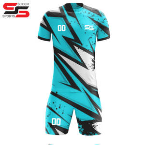 Camiseta de fútbol de gran tamaño con impresión por sublimación personalizada, camiseta de fútbol bordada, camiseta personalizable con todas las impresiones - Product Image 3