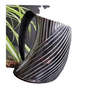 Indian Handmade Buffalo Horn <b>Mug</b> Carefully Carved From a Single Piece Of Dark Horn That Has Been Cut To Shape And Best Selling - Product Image 6