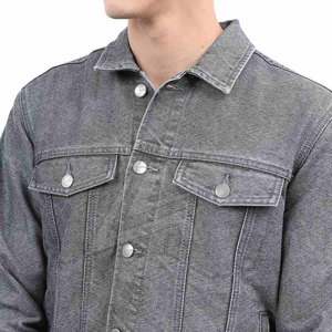 OEM Services High Quality Custom Design <b>Men</b> Jeans <b>Jacket</b> New Design Jeans <b>Jacket</b> for <b>Men</b> - Product Image 6